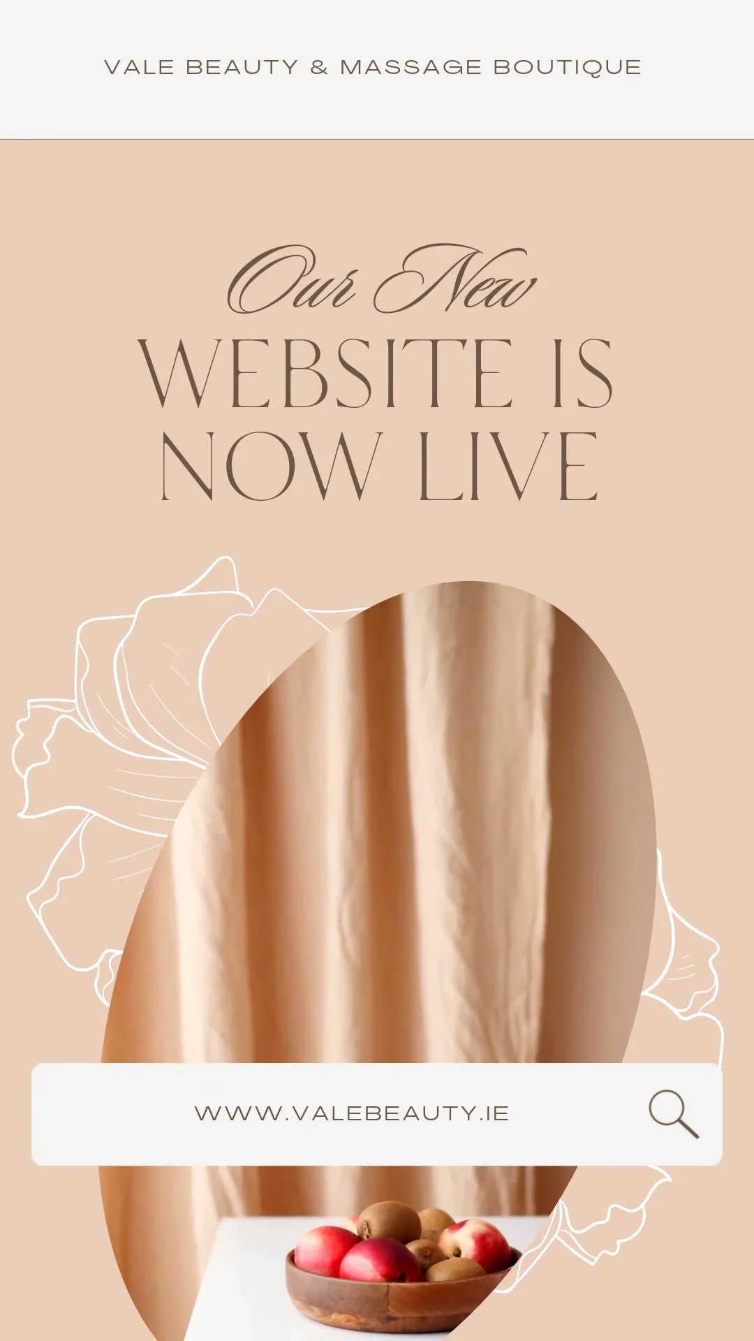 VALE has had a brand new design and now the booking system is so much easier and a more pleasant experience for YOU ! 

