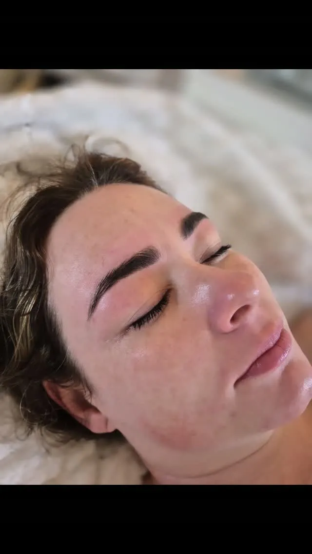The full facial NCT Gives you a stunning HYDRAFACIAL , with brow shape and tint , lash tint and facial hair wax and thre